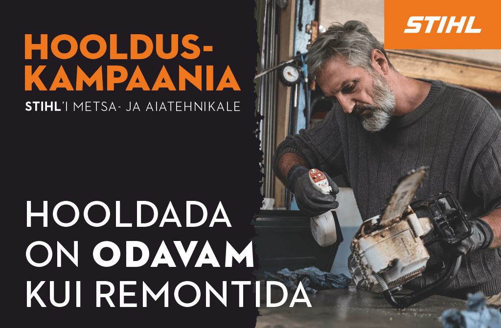 STIHLi hoolduskampaania on alanud!